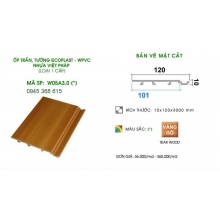 Gỗ nhựa sinh thái Ecoplast – WPVC loại 1 cấp