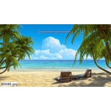 Tranh Bãi Biển - B0086