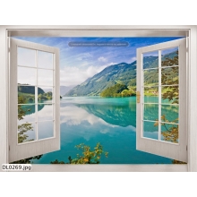 Tranh Cửa sổ 3D_DL0269