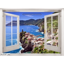 Tranh Cửa sổ 3D_DL0287