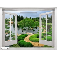 Tranh Cửa sổ 3D_DL0293