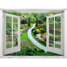Tranh Cửa sổ 3D_DL0349