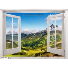 Tranh Cửa sổ 3D_DM0001
