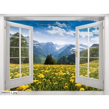 Tranh Cửa sổ 3D_DM0011