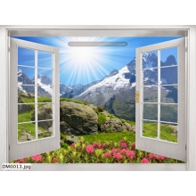 Tranh Cửa sổ 3D_DM0013
