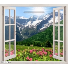 Tranh Cửa sổ 3D_DM0017