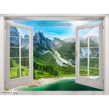 Tranh Cửa sổ 3D_DM0025