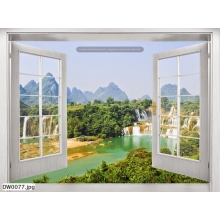 Tranh Cửa sổ 3D_DW0077