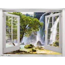 Tranh Cửa sổ 3D_DW0139