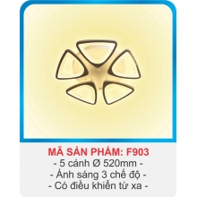 ĐÈN MÂM ỐP TRẦN - F903.5C